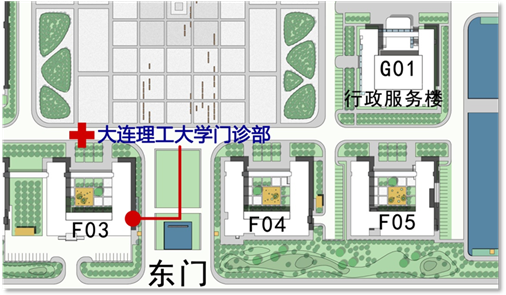 大连理工大学门诊部位置图.jpg